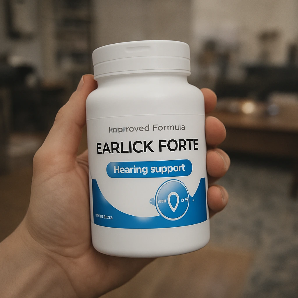 Foto della confezione Earlick Forte da un cliente reale